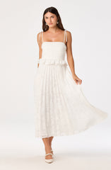 Emerys Pleated Midi Dress