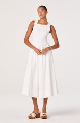 Hollie Smocked Midi Dress
