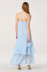 Allison Tiered Ruffle Maxi Dress