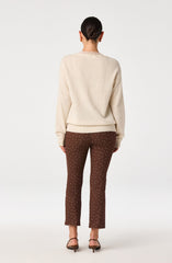 Alma Polka Dot Cropped Pants