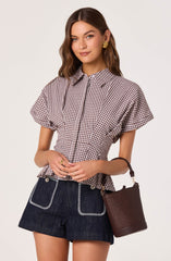 Bobbie Patch Pocket Denim Shorts