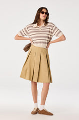 Alice Pleated Midi Skirt