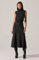 Deora Sleeveless Mock Neck Sweater