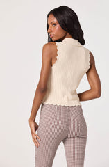 Blair Knit Tie-Front Top