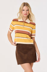 Arielle Faux Suede Mini Skort