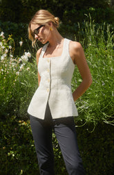 Brunelle Tweed Cutaway Vest
