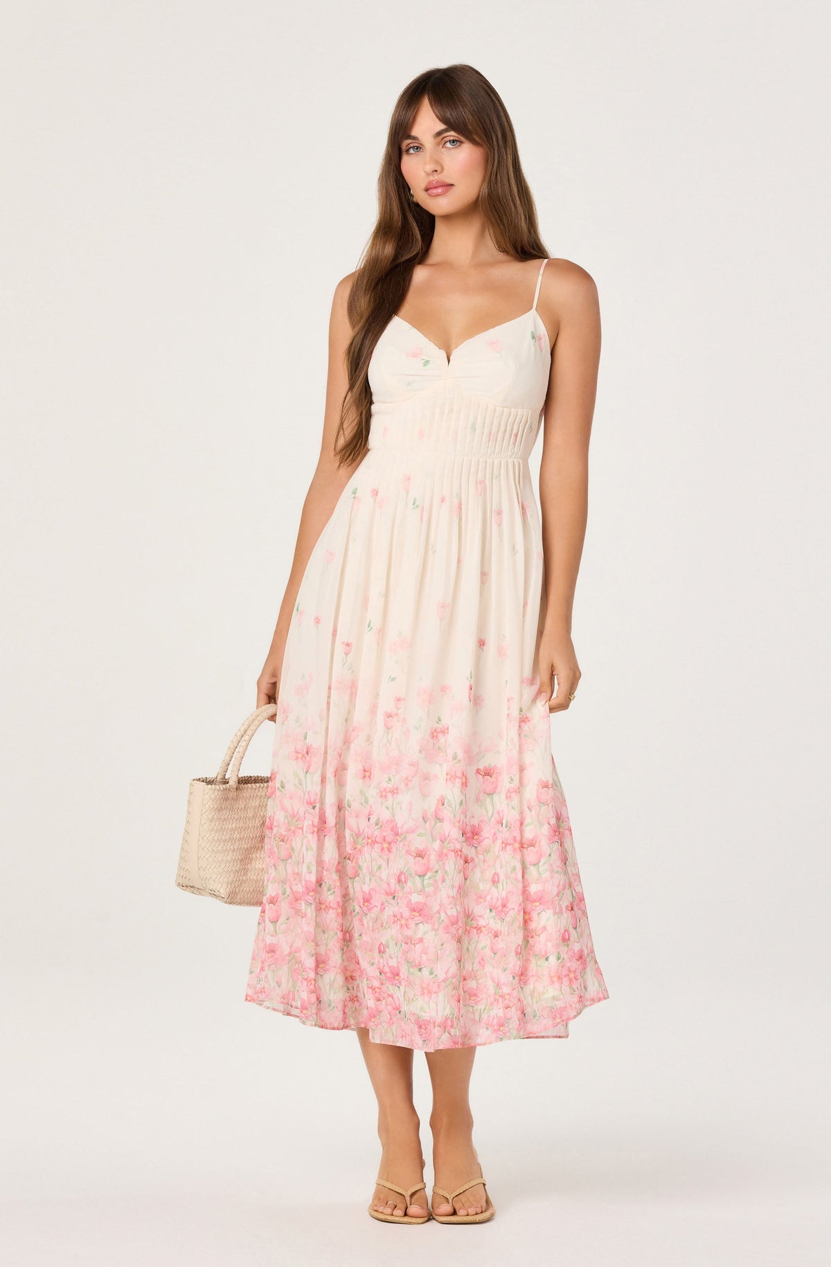Bellora Pintuck A-Line Midi Dress