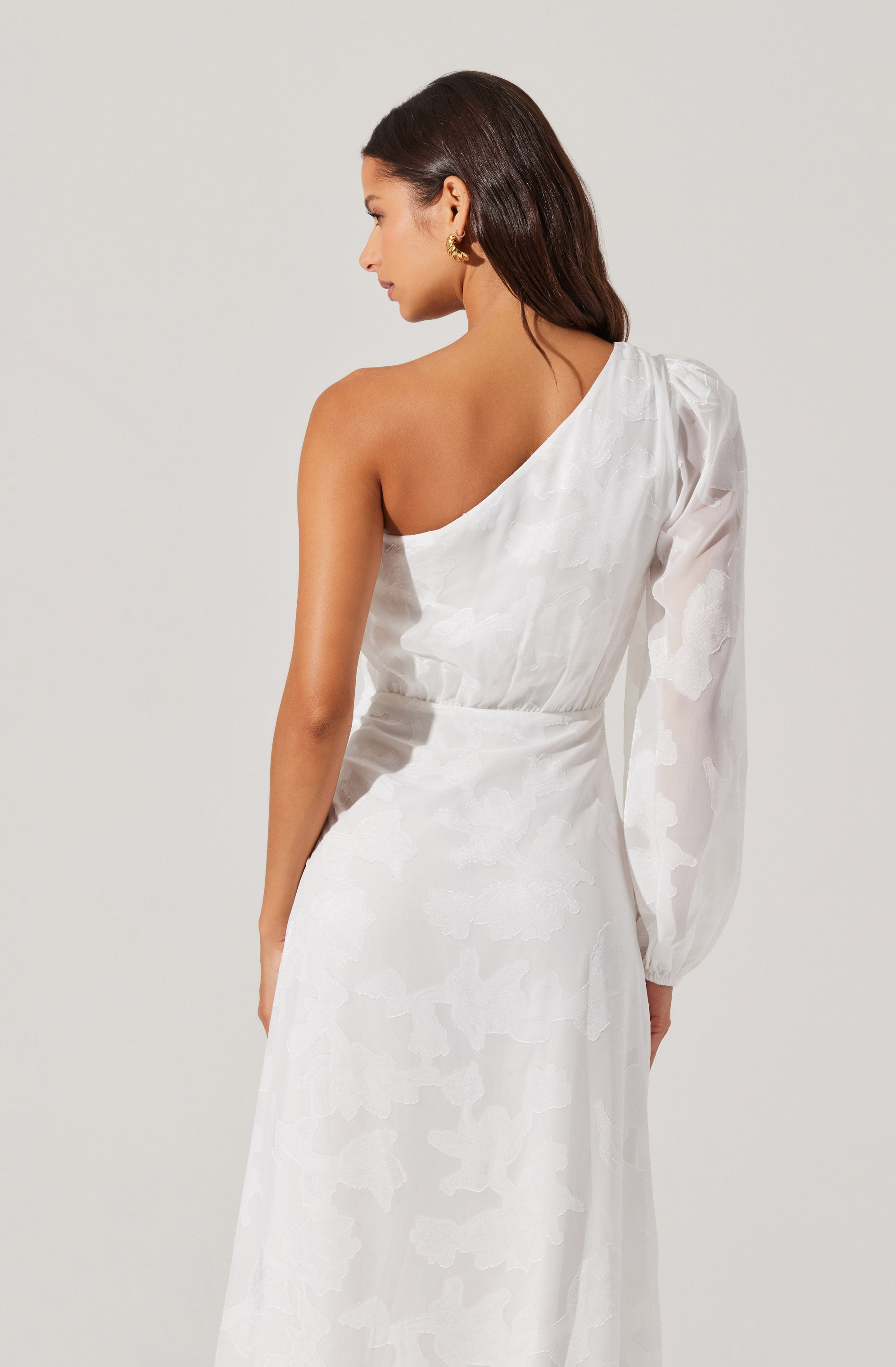 Calista One Shoulder Midi Dress