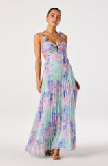 Emese Floral Cutout Maxi Dress