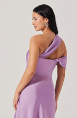 Cersei One Shoulder Midi Dress