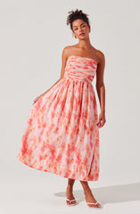 Aneesha tie dye dress