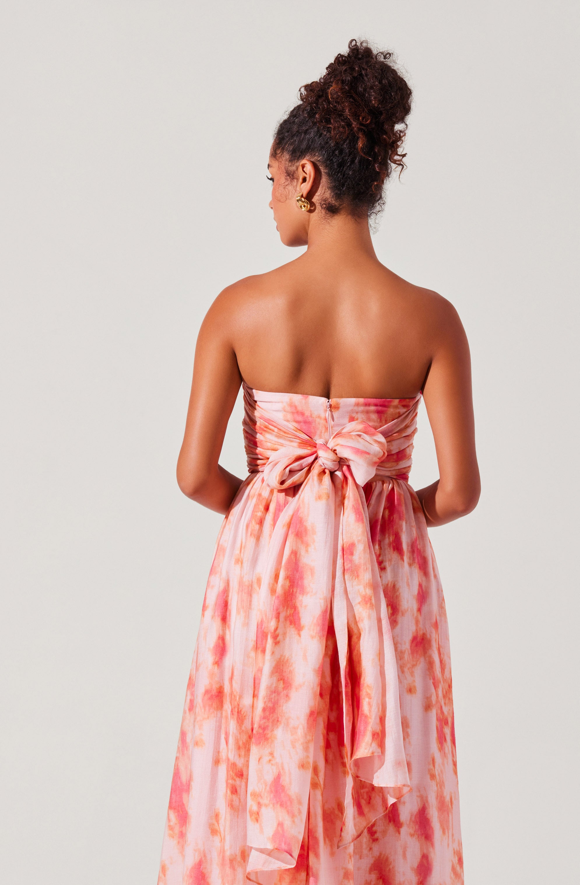 Aneesha tie dye dress
