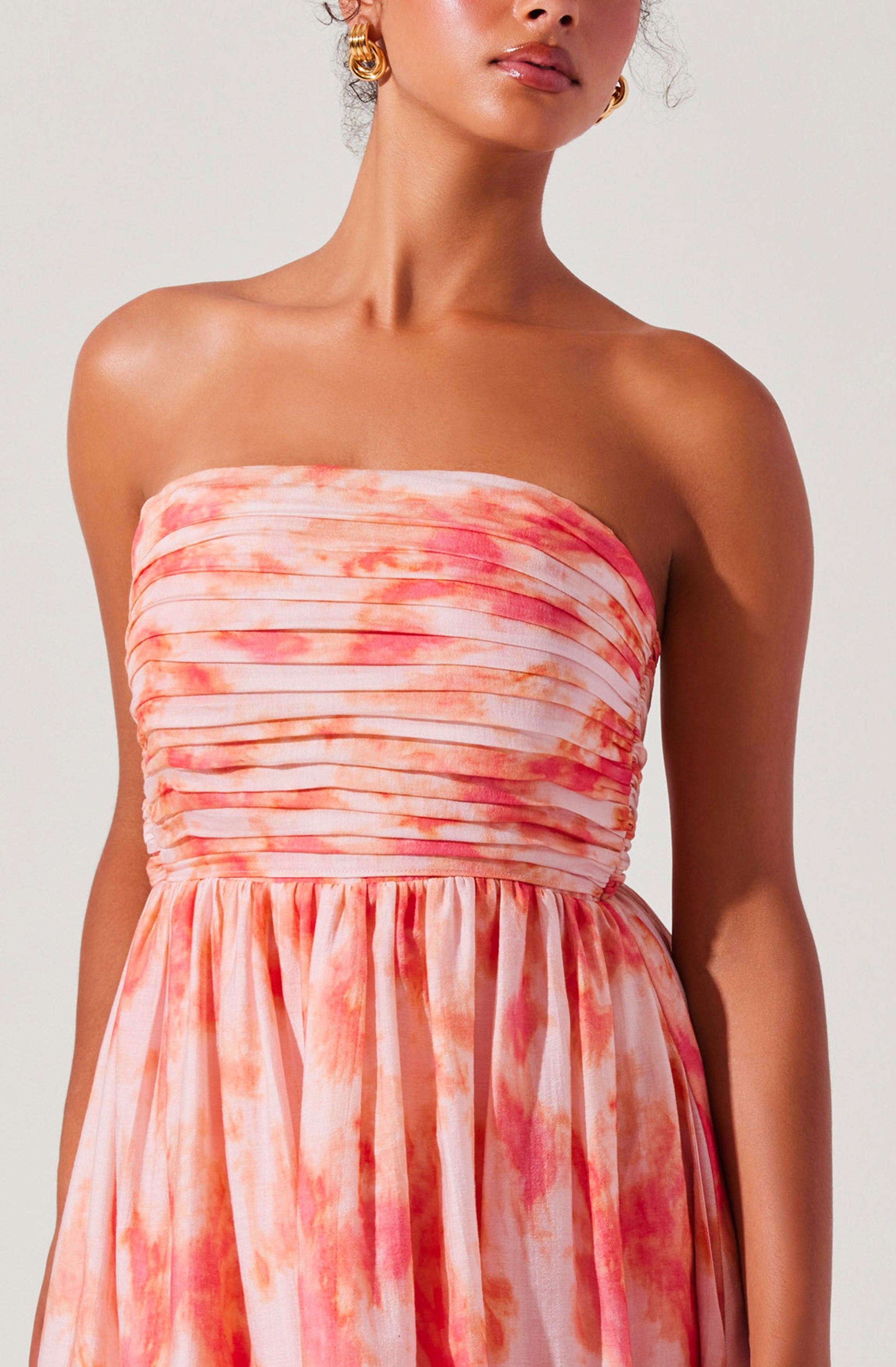 Aneesha tie dye dress