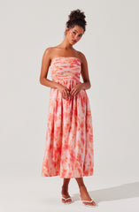 Aneesha tie dye dress
