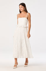 Emerys Pleated Midi Dress