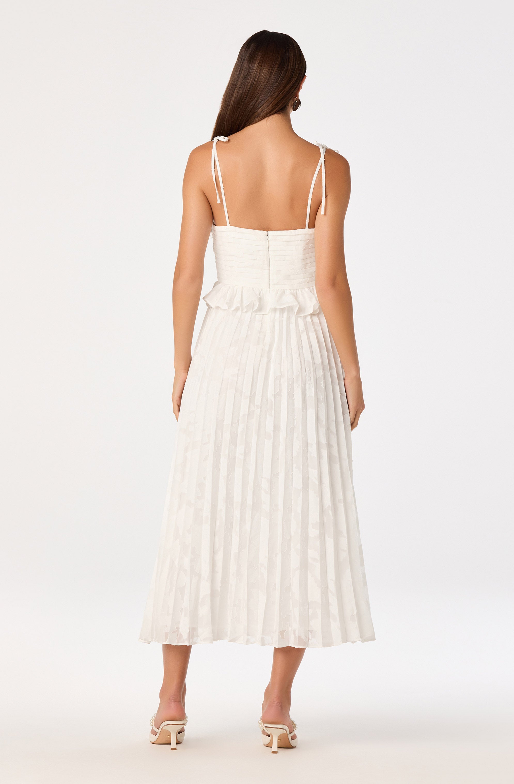 Emerys Pleated Midi Dress