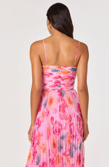 Bayley Floral Pleated Maxi Dress