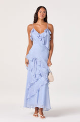 Amiya Chiffon Maxi Dress