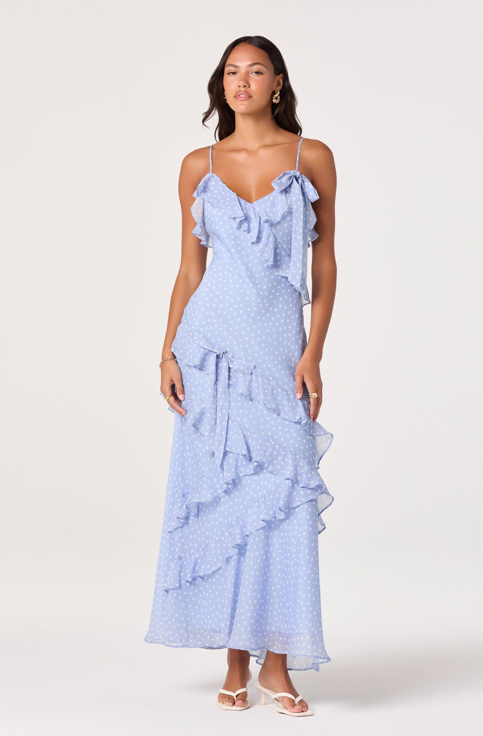 Amiya Chiffon Maxi Dress