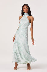 Ashley 3D Floral Maxi Dress