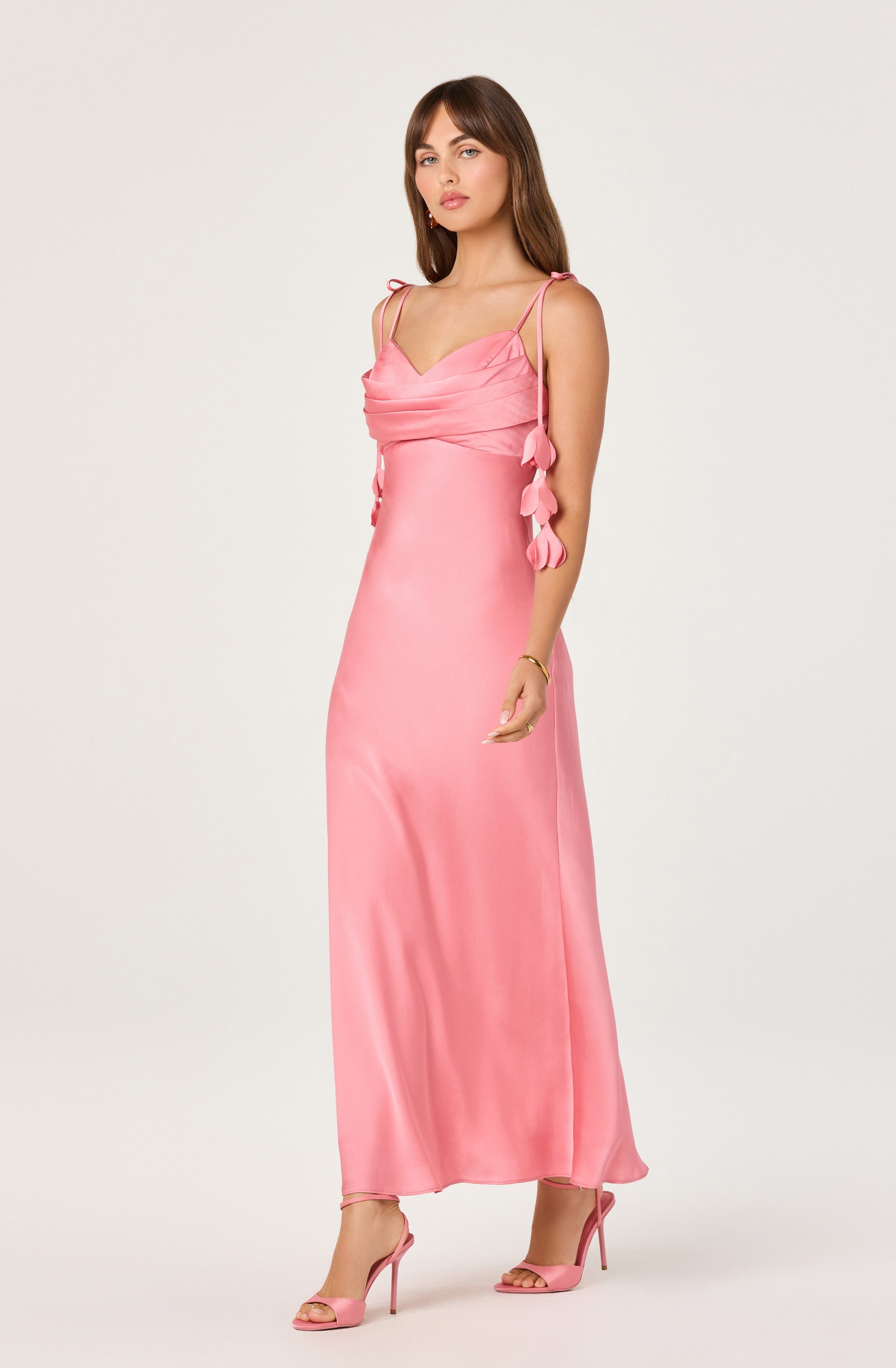 Hera Satin Maxi Dress