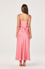 Hera Satin Maxi Dress