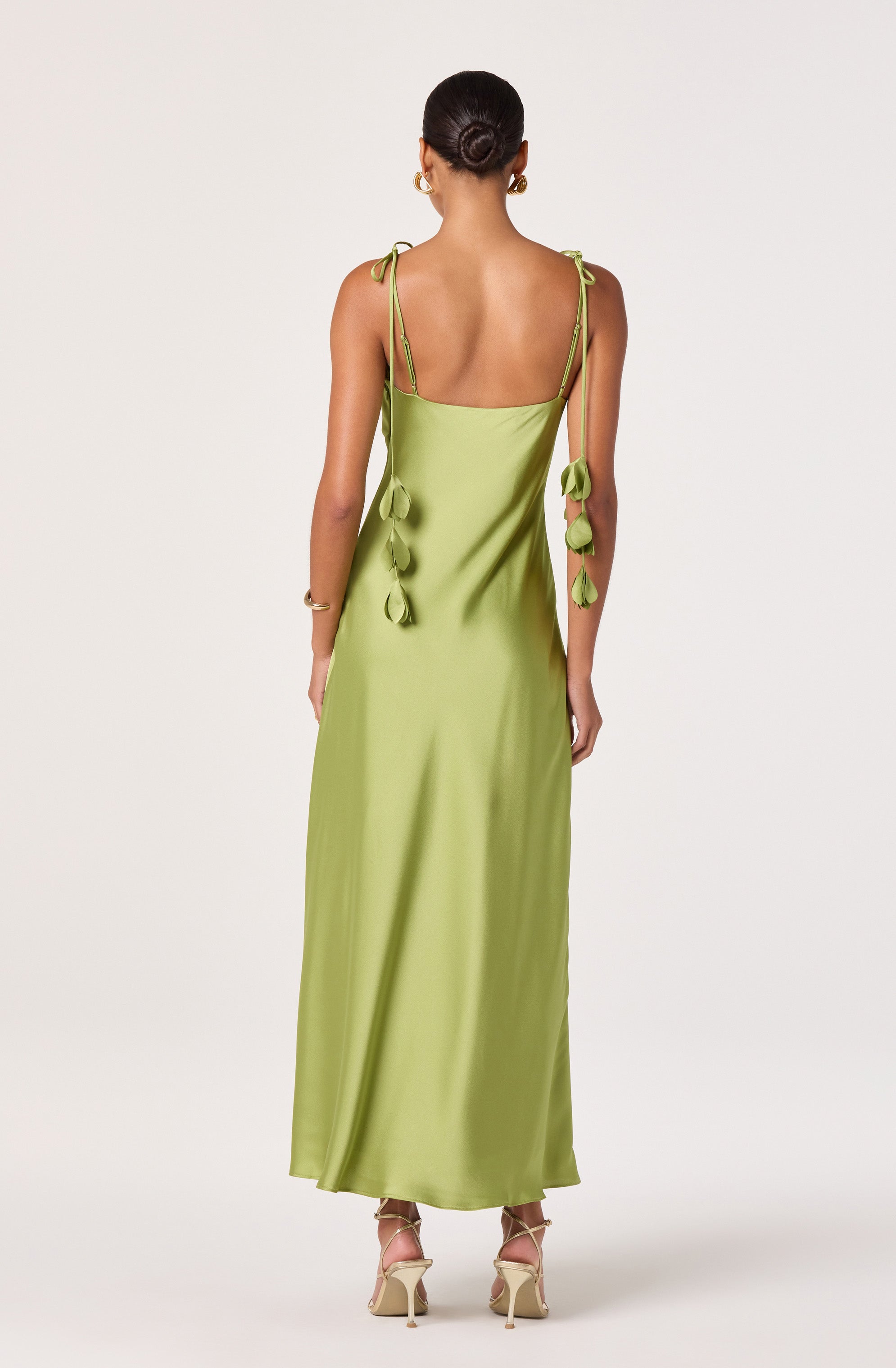 Hera Satin Maxi Dress