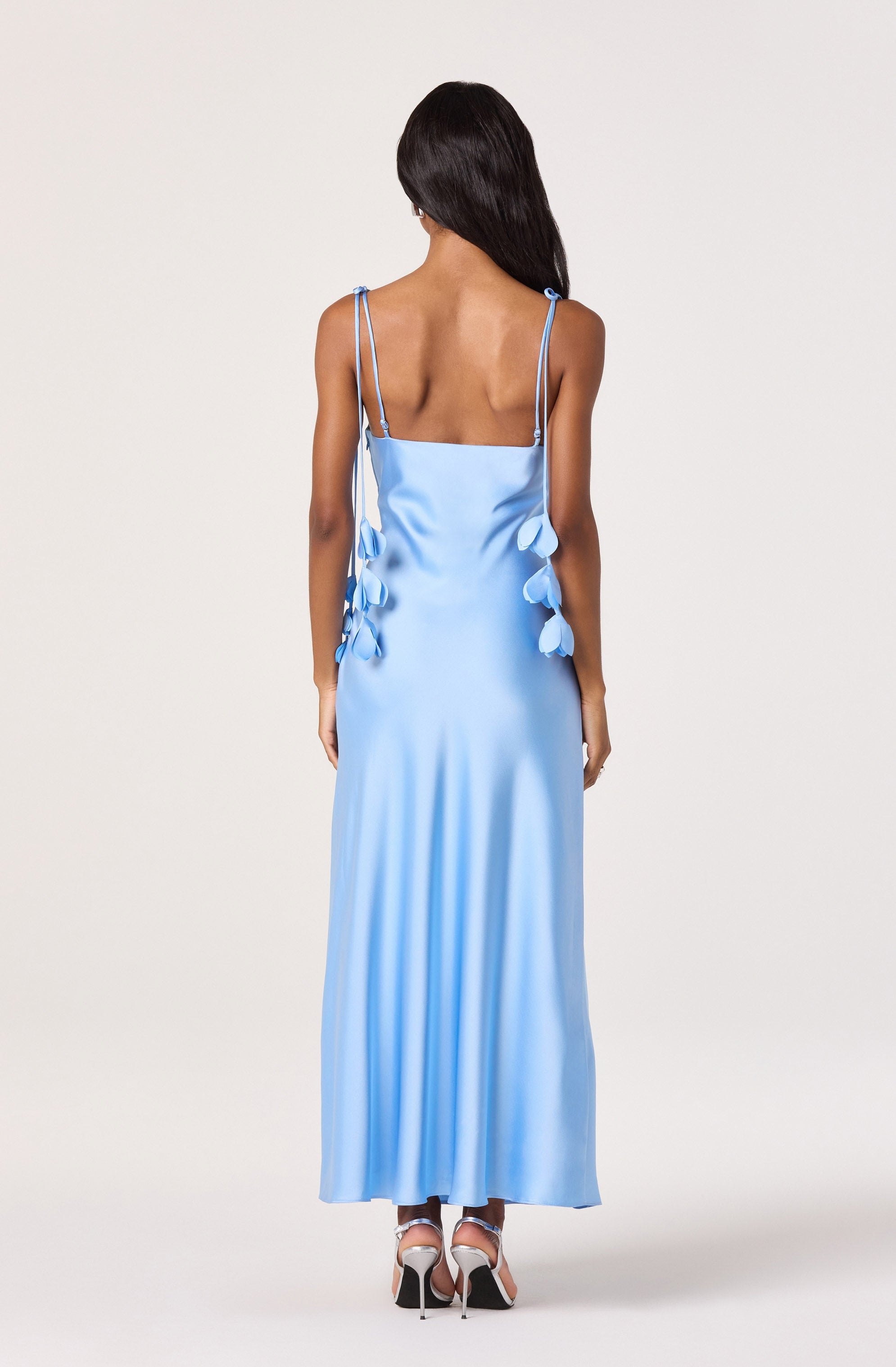 Hera Satin Maxi Dress
