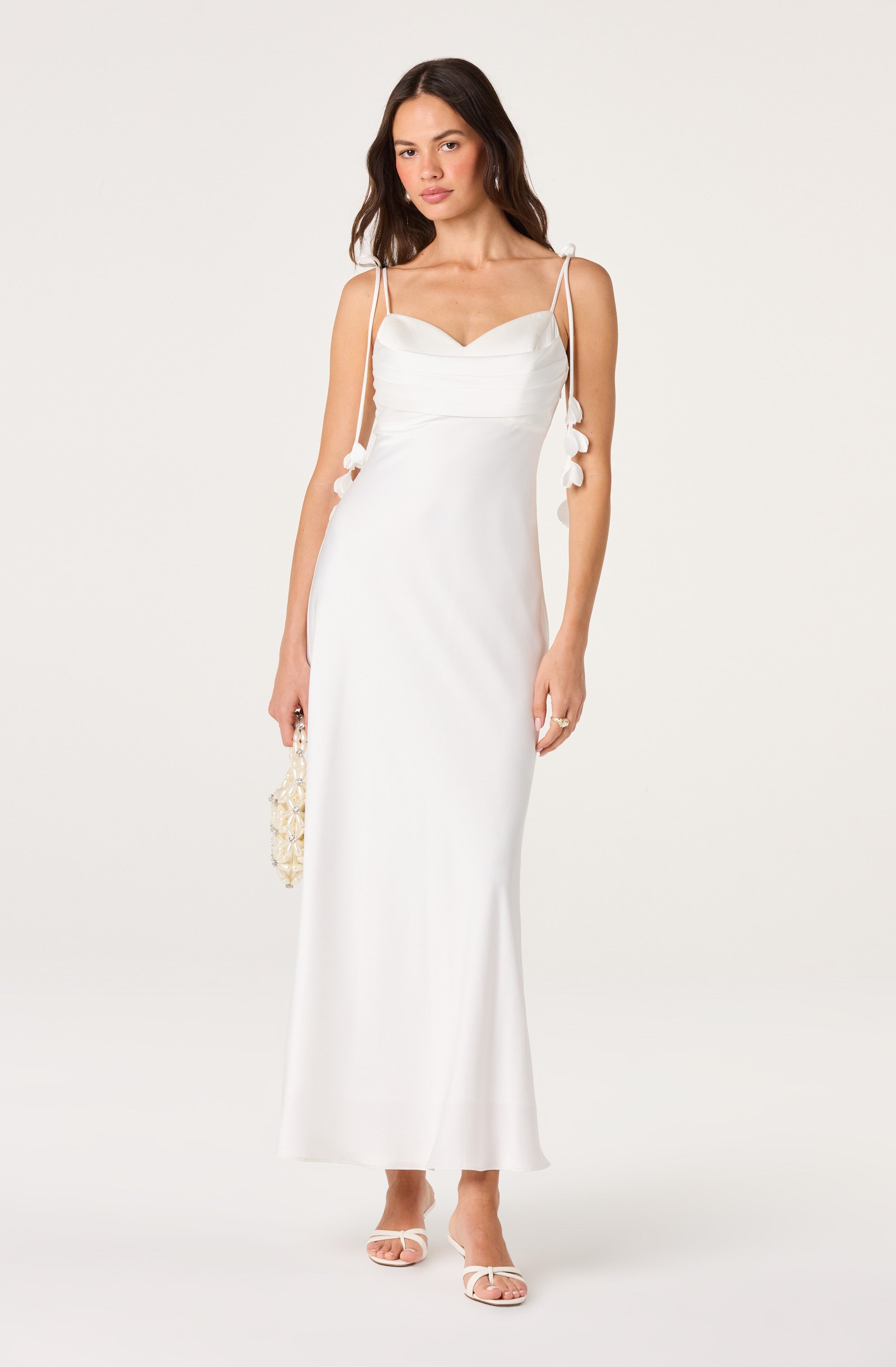 Hera Satin Maxi Dress