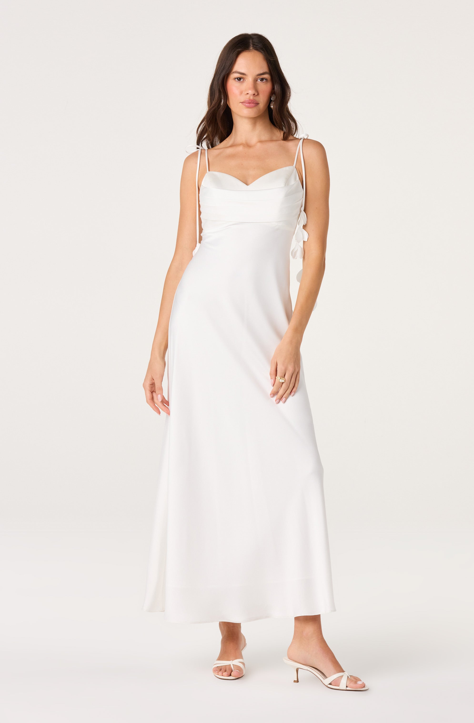 Hera Satin Maxi Dress