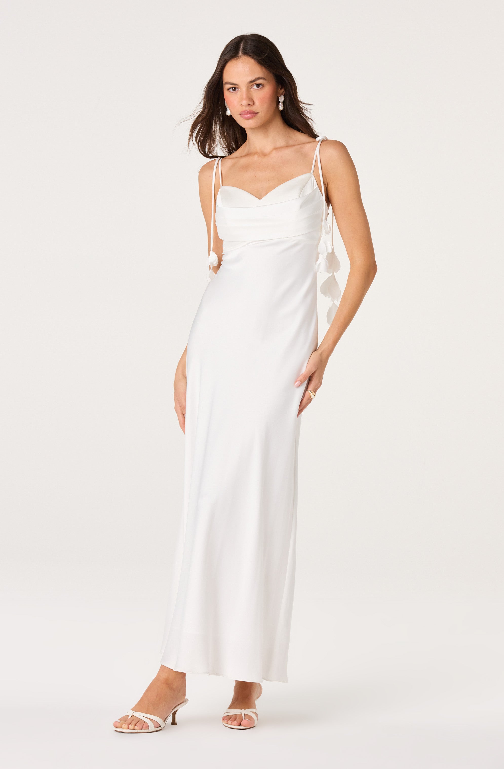 Hera Satin Maxi Dress