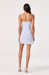 Blake Pleated Mini Dress