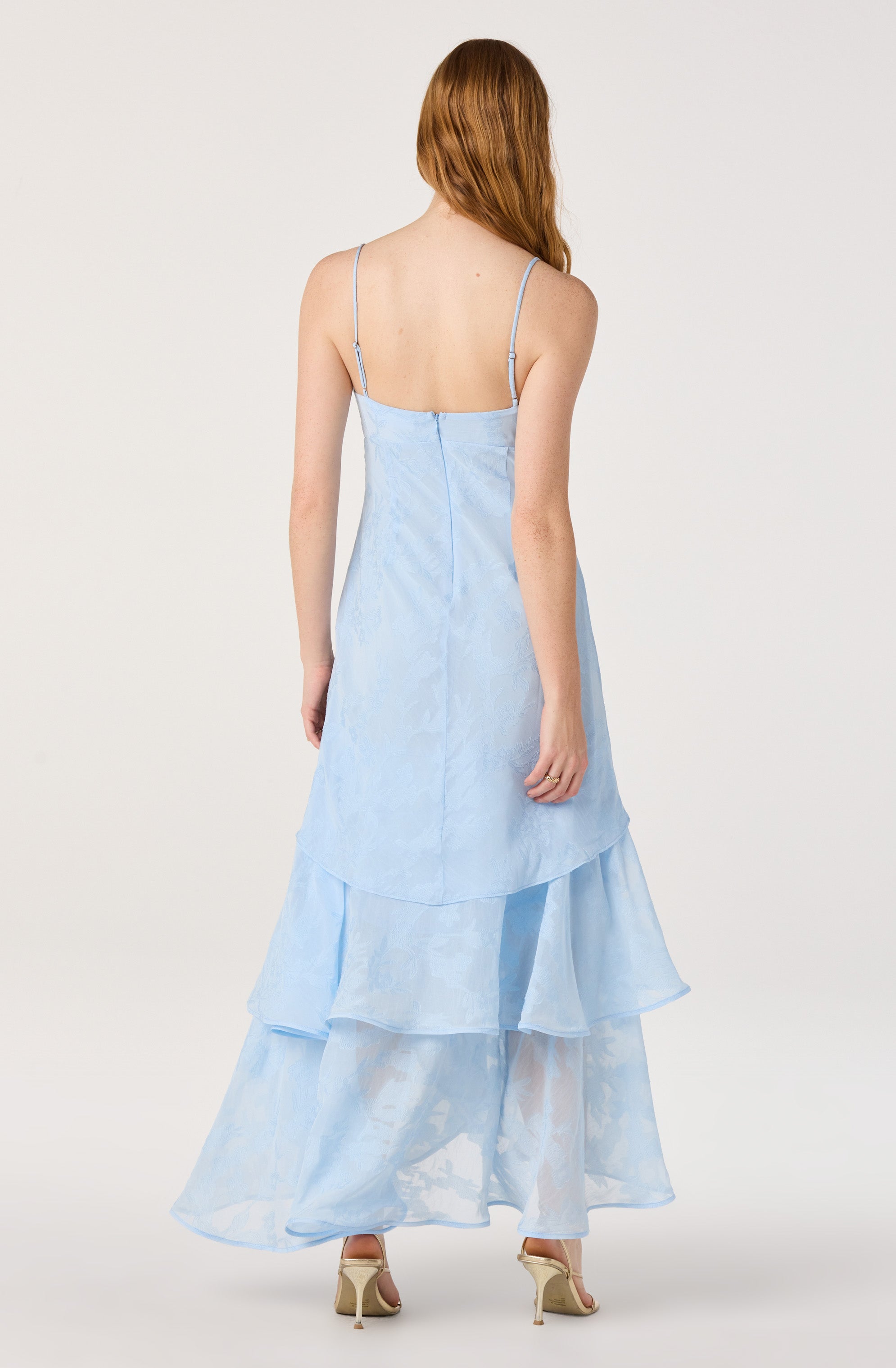 Allison Tiered Ruffle Maxi Dress