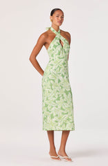 Anita Halter Keyhole Midi Dress