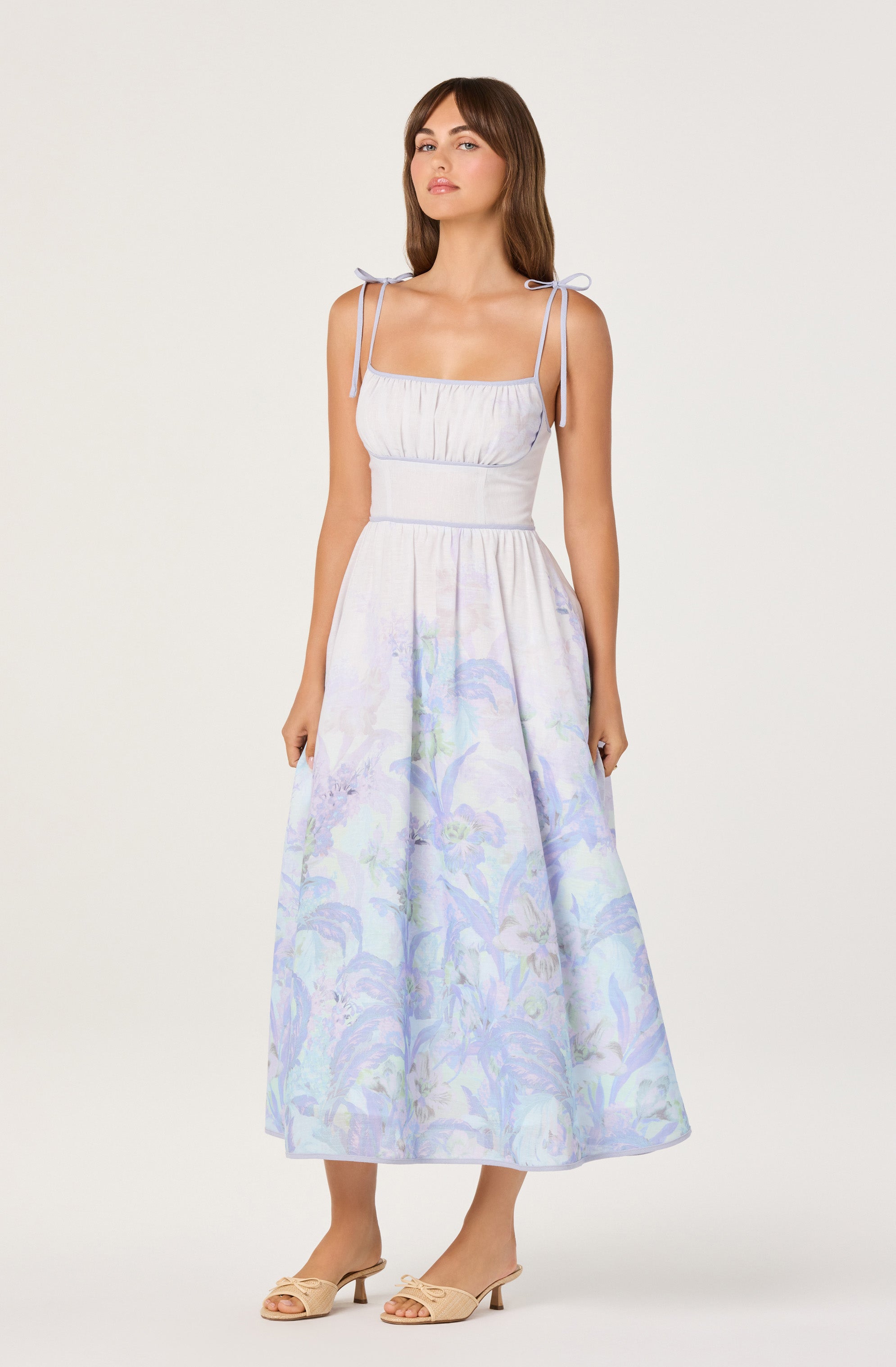 Dayana Floral Midi Dress