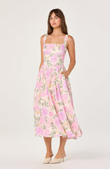 Elodie Floral Midi Dress