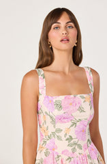 Elodie Floral Midi Dress