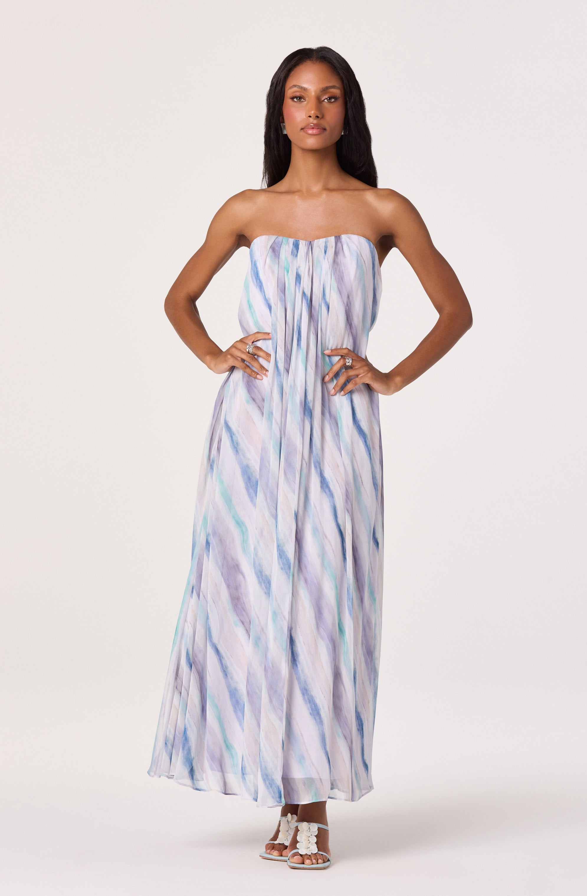 Aileen Strapless Maxi Dress