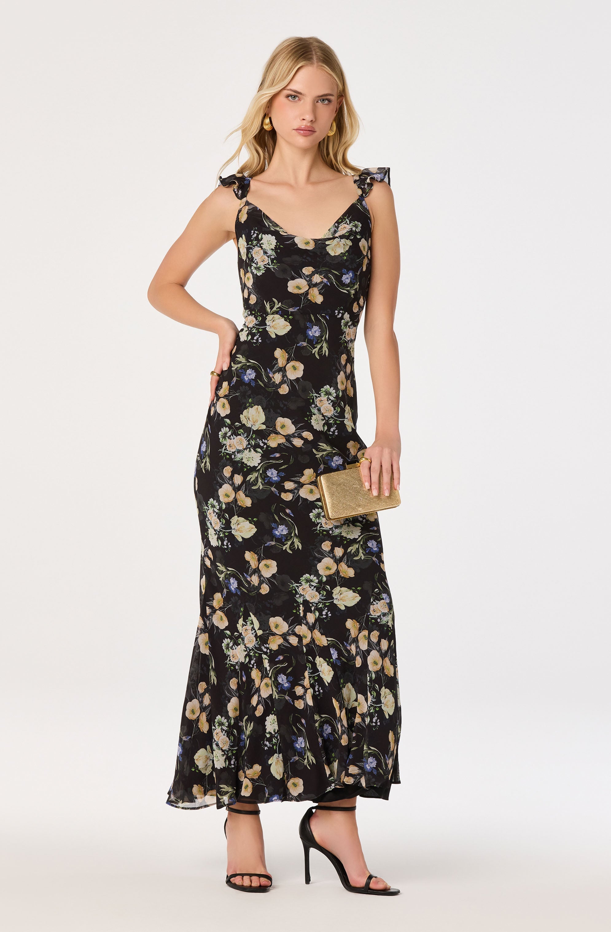 Denisse Floral Maxi Dress