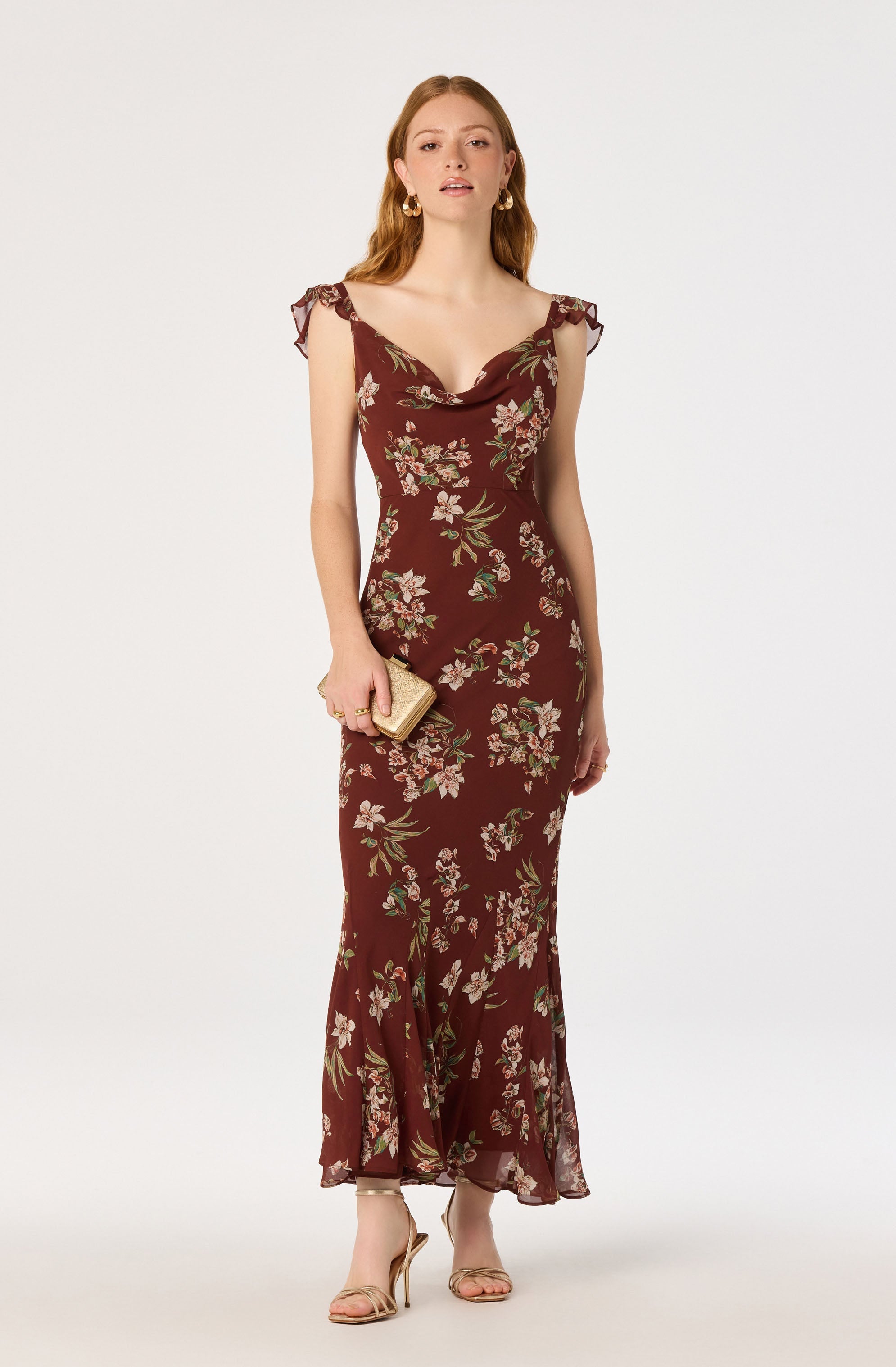 Denisse Floral Maxi Dress