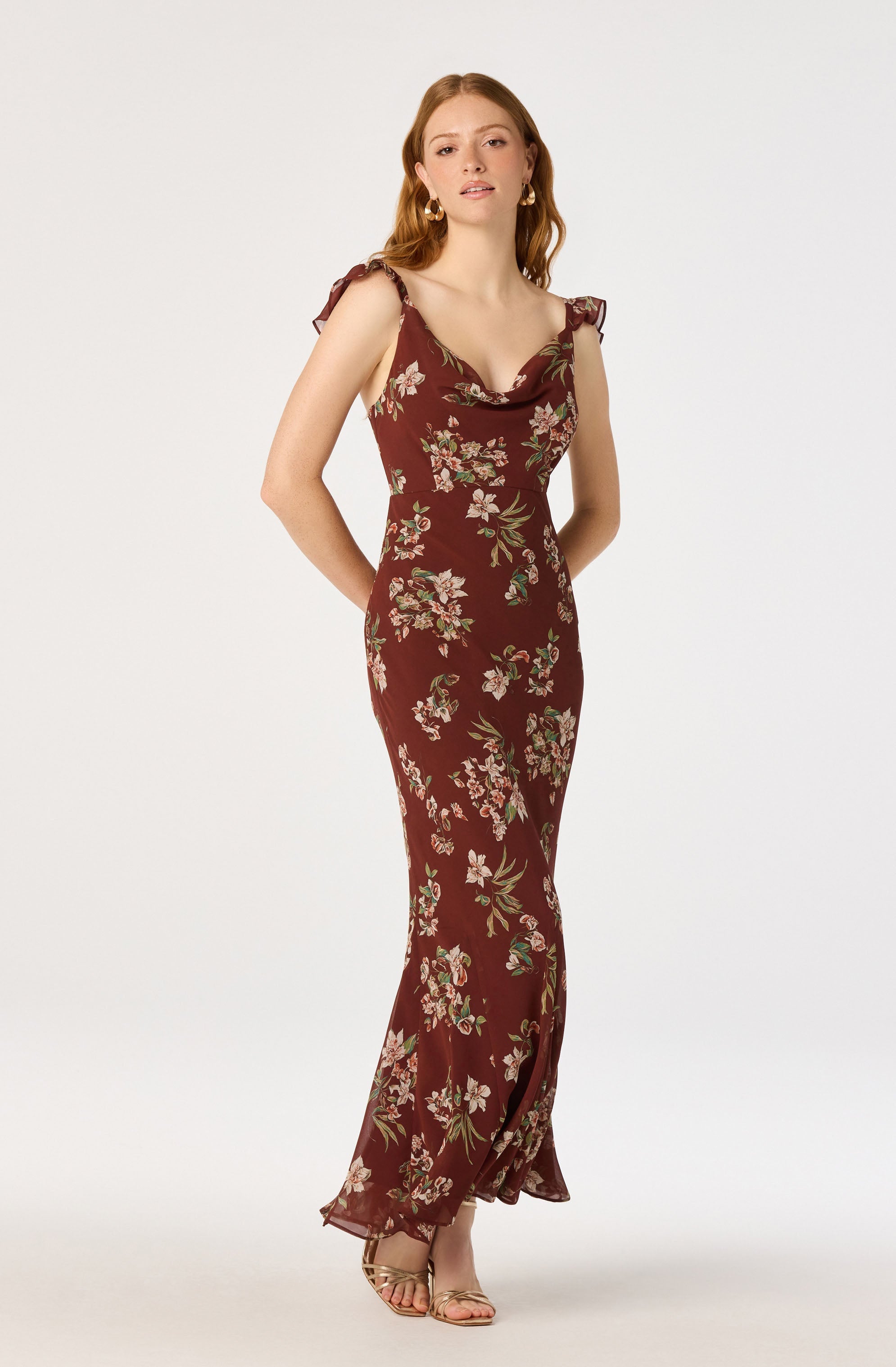 Denisse Floral Maxi Dress