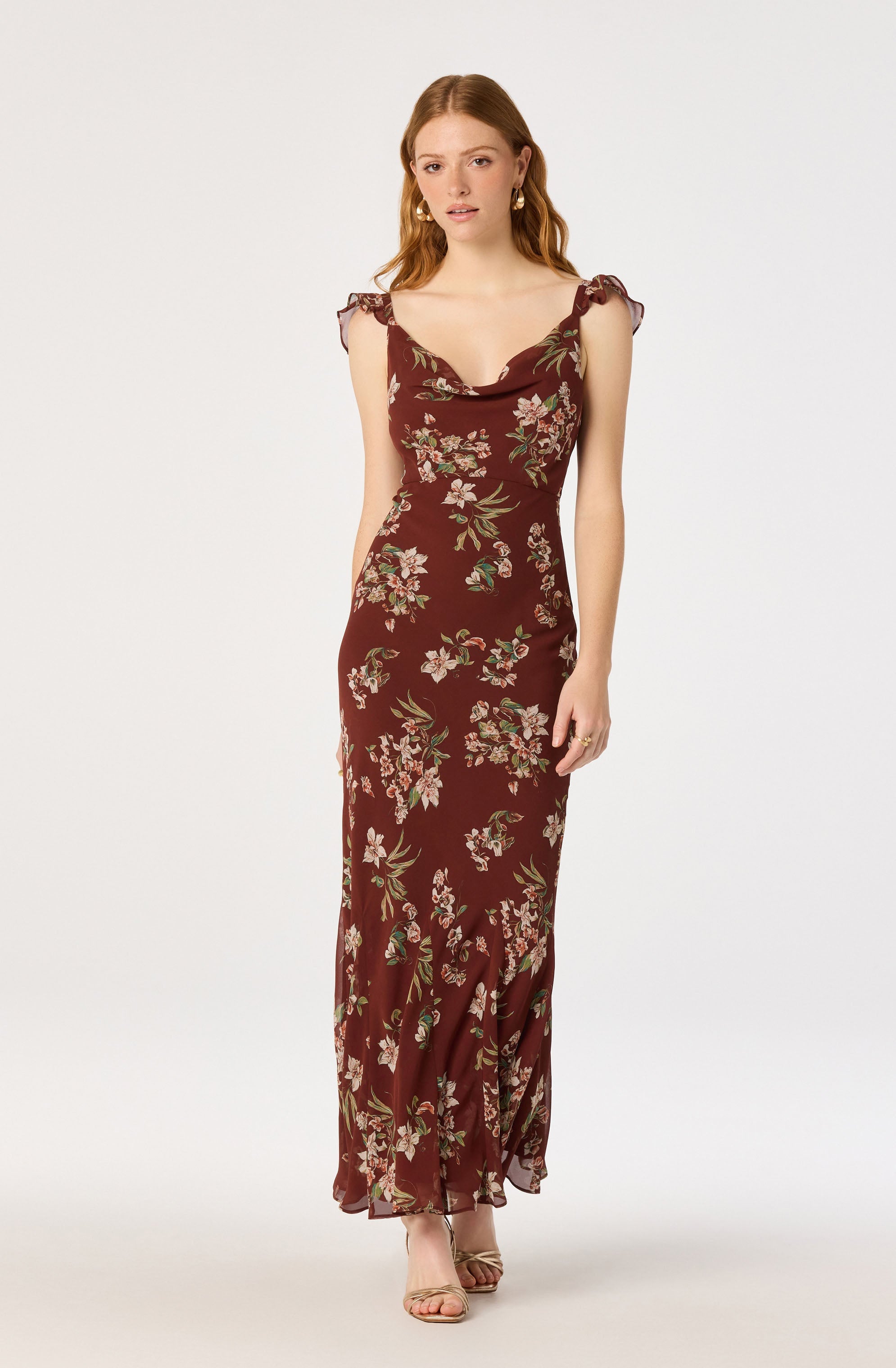 Denisse Floral Maxi Dress
