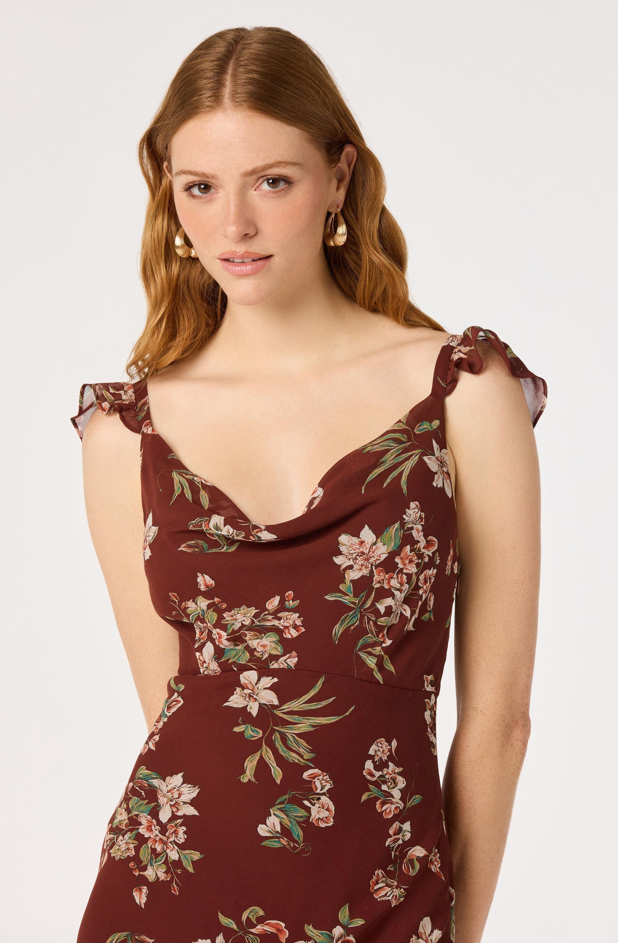 Denisse Floral Maxi Dress