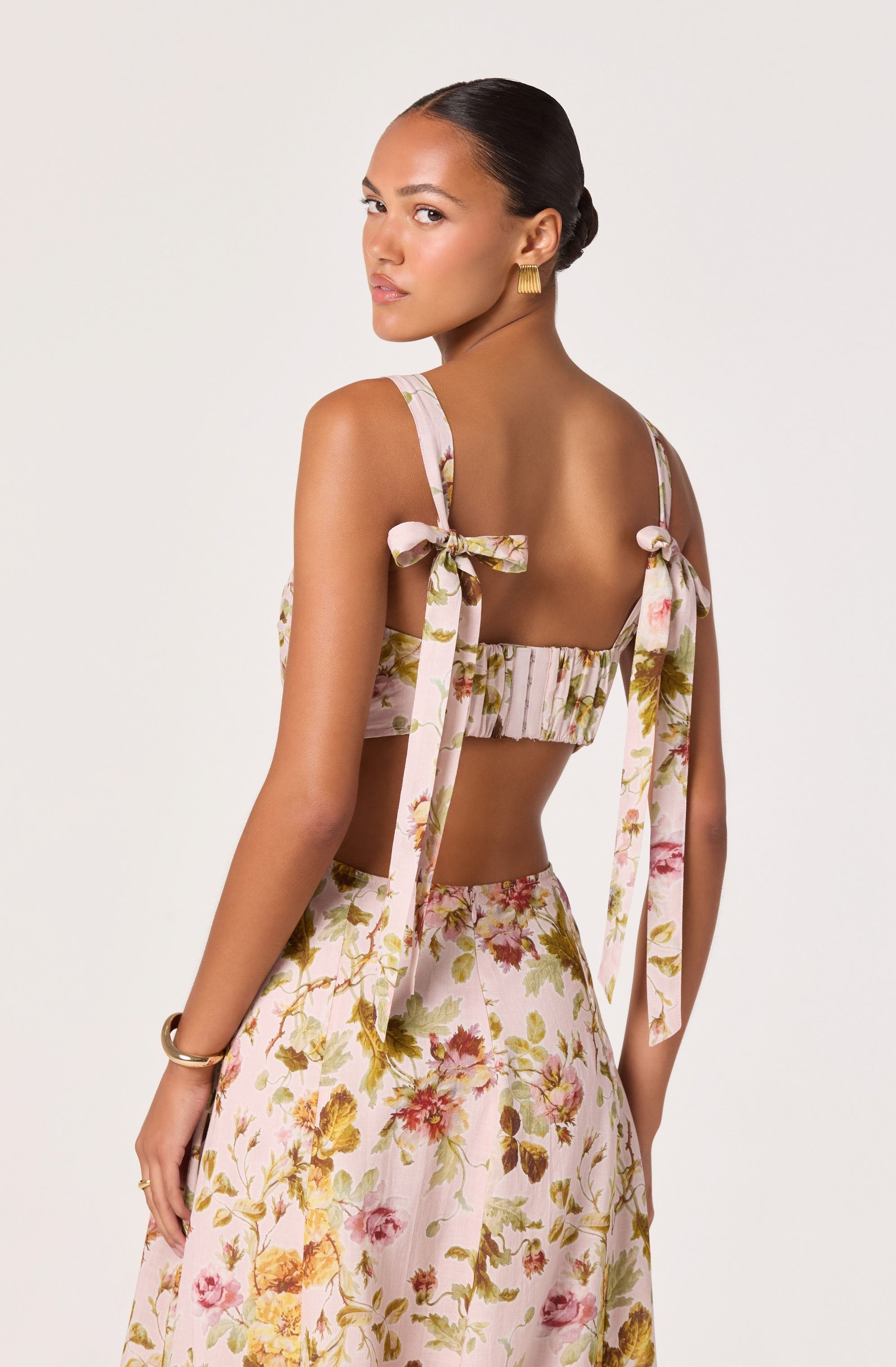 Ciana Linen Midi Dress