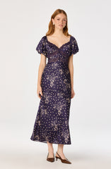 Carin Puff-Sleeve Dress