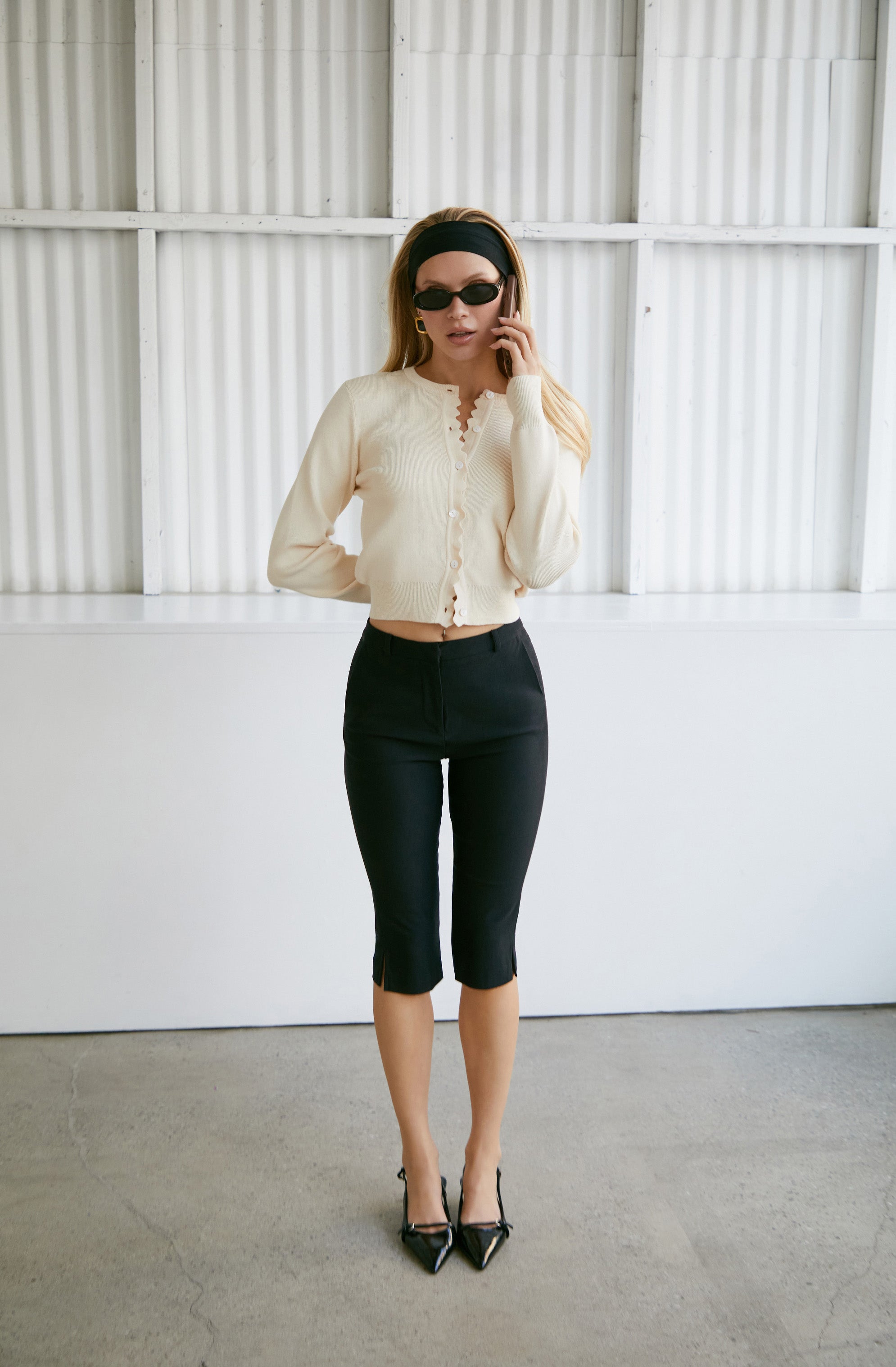 Cardin Tailored Capri Pants