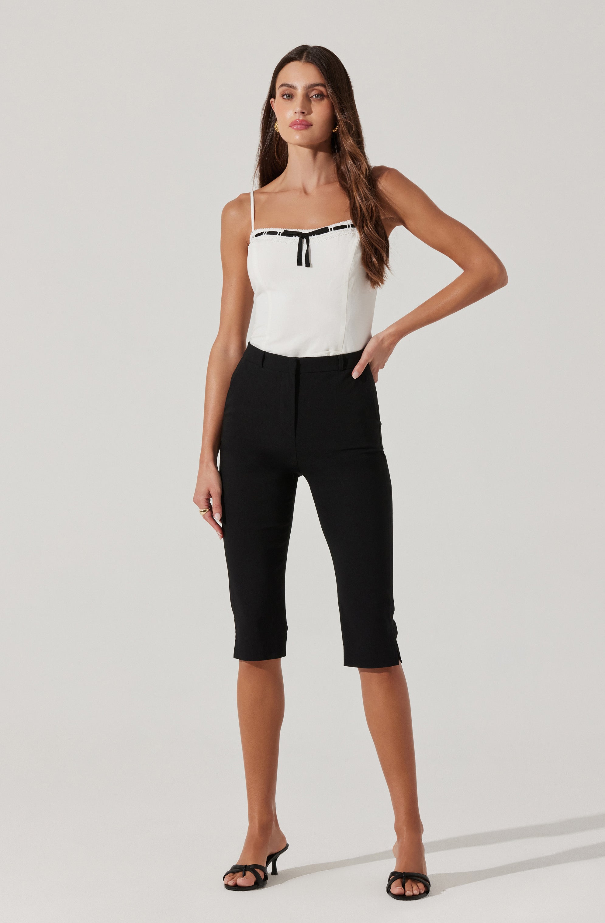 Cardin Tailored Capri Pants