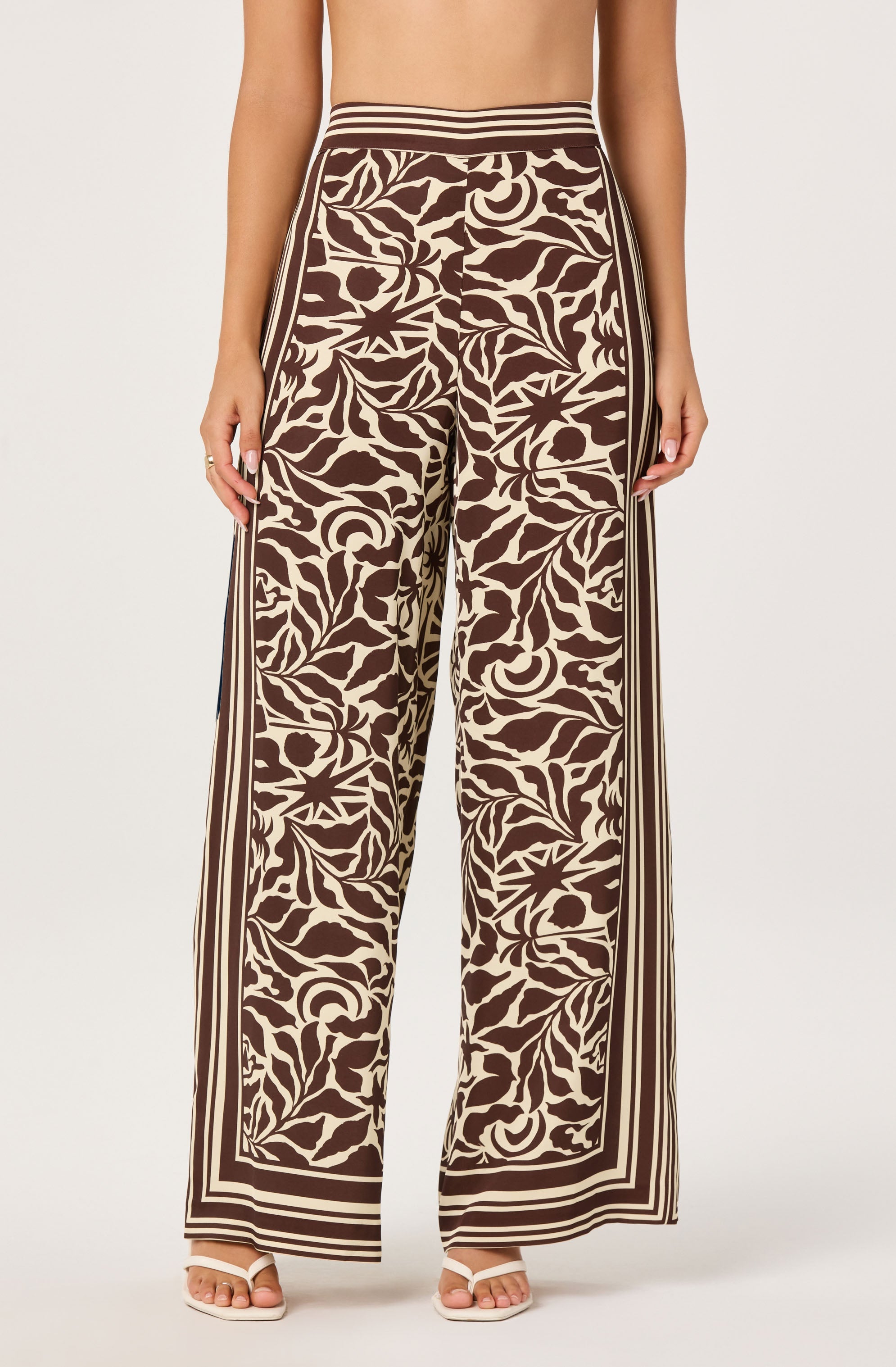 Eva High-Rise Wide Leg Pants