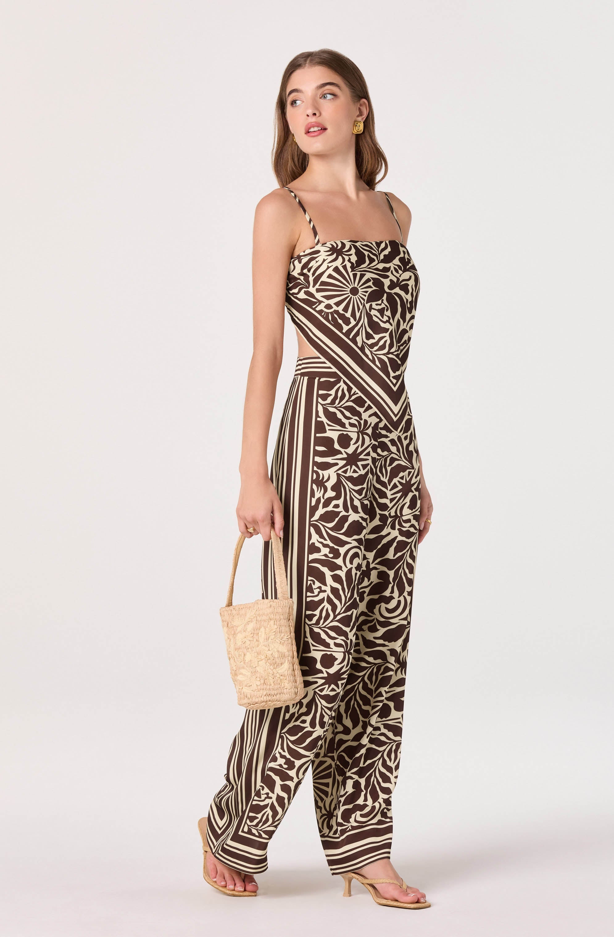 Eva High-Rise Wide Leg Pants