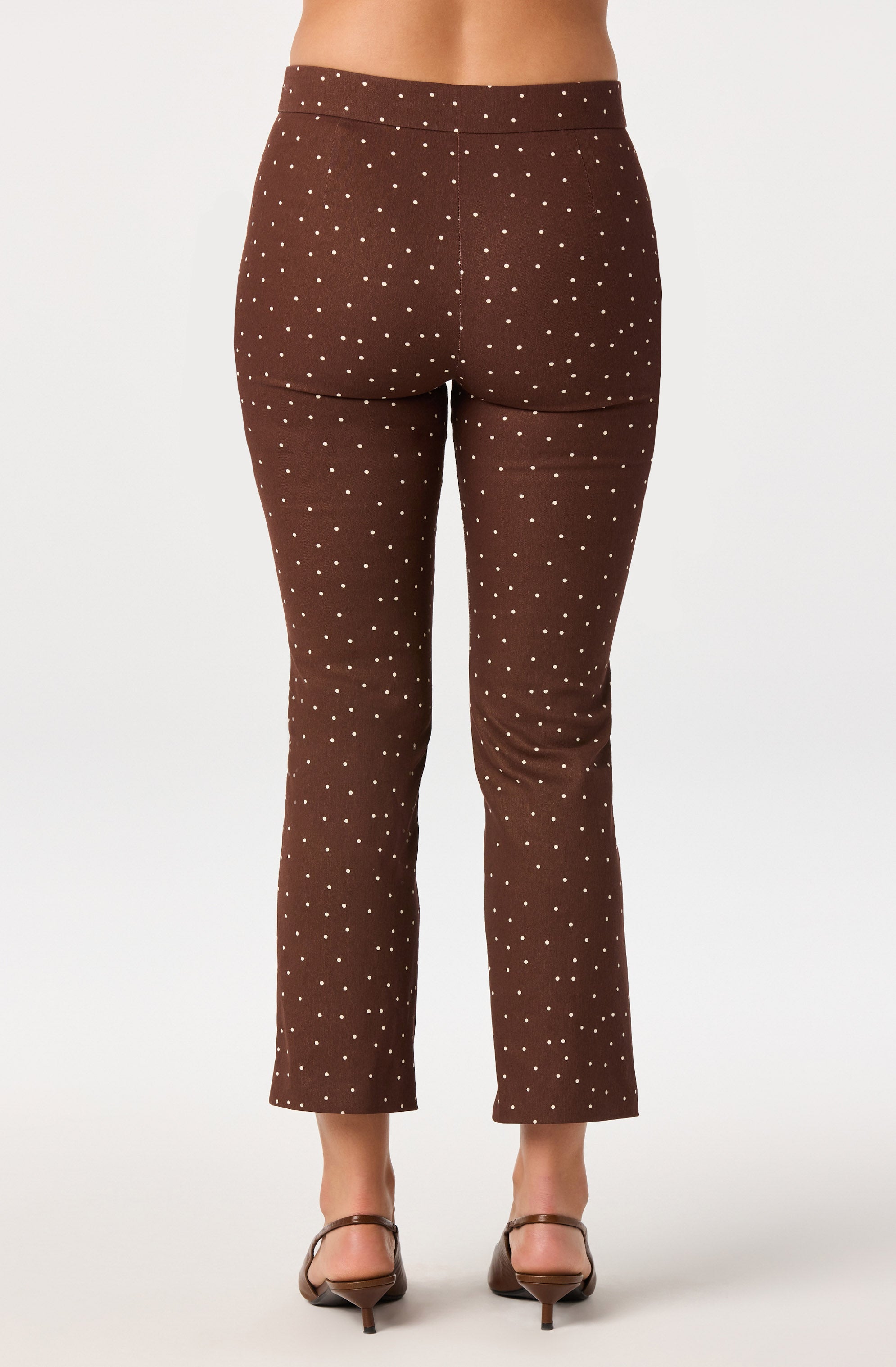 Alma Polka Dot Cropped Pants